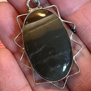 Jasper/Silver Pendant